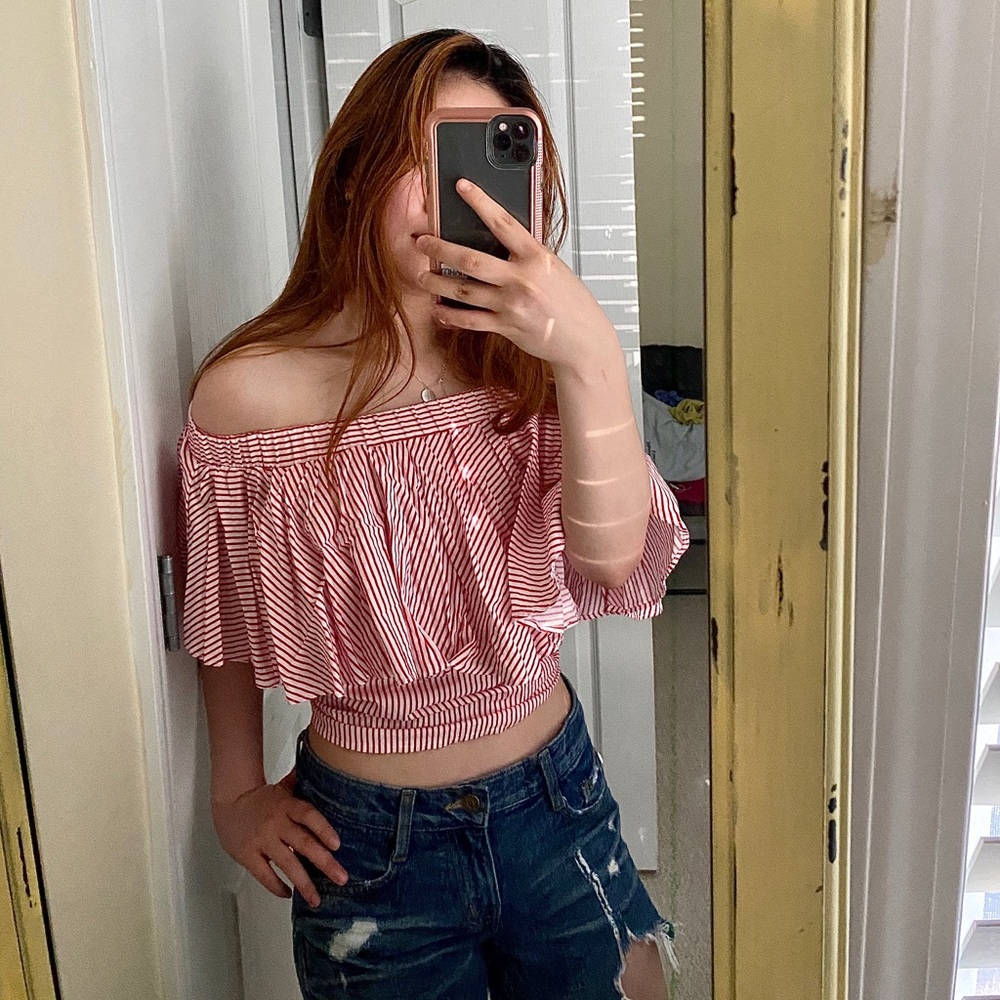 Off the shoulder top for summer ✨